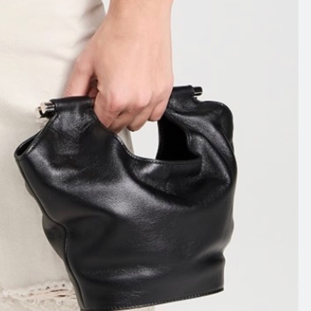 STAUD Mar Mini Bucket Bag Black